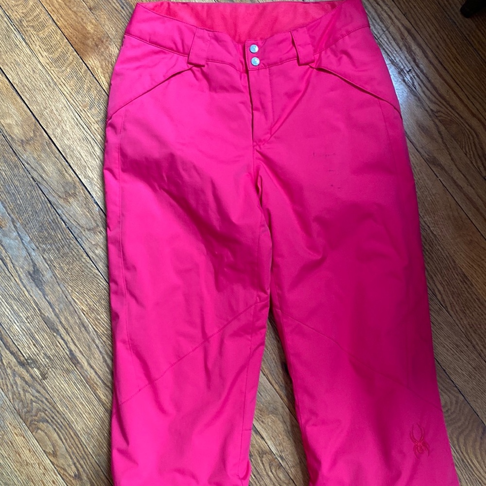 Spyder slim fit ski pants